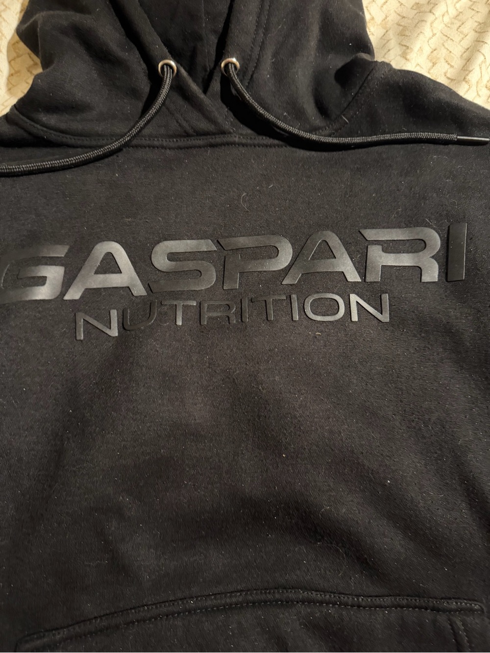 Men's Black Pullover Hoodie